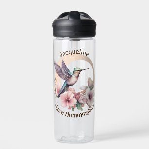 Bouteille D'eau Créer votre propre couleur d'eau Hummingbird Nom p