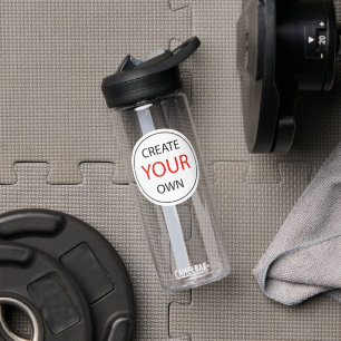 Bouteille D'eau Créez Votre Propre Salle De Sport, Fitness / Perso