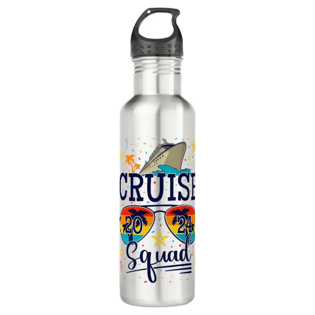 Bouteille D'eau Croisière 2024 Croisière Vacances (Devant)