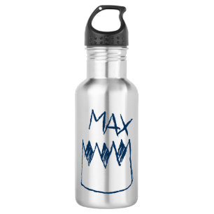 Bouteille D'eau Croquis max. et couronne
