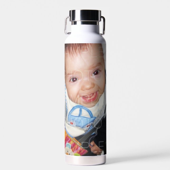 Bouteille D'eau Customisez-le avec votre photo (Avant)