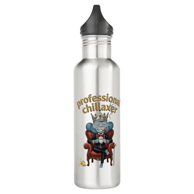 Bouteille D'eau Customizable Professional chillaxer Monkey (Gauche)