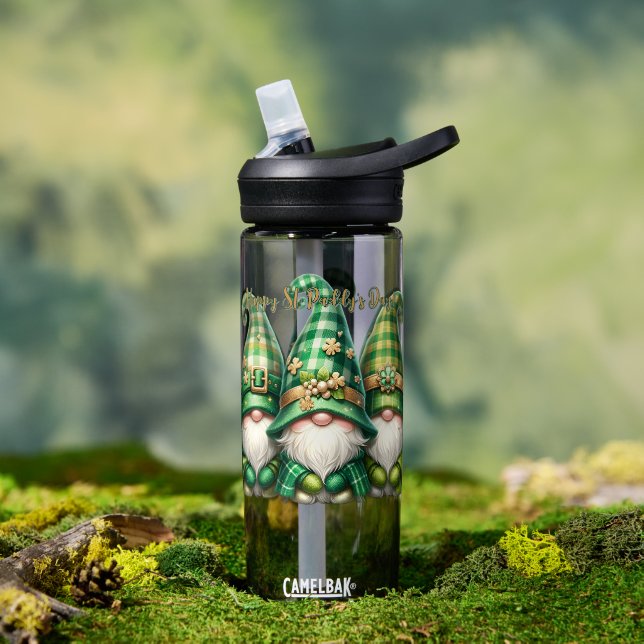 Bouteille D'eau Customizable St. Patrick's Day (En extérieur (pivoté))
