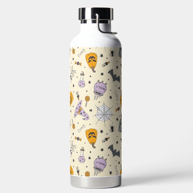 Bouteille D'eau Cute Motif Halloween (Droite)