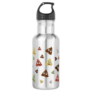Bouteille D'eau Cute Poop émoji drôles idées cadeaux