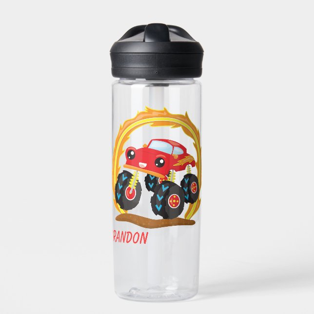 Bouteille D'eau Cute Red Monster Truck Kids (Extérieur)