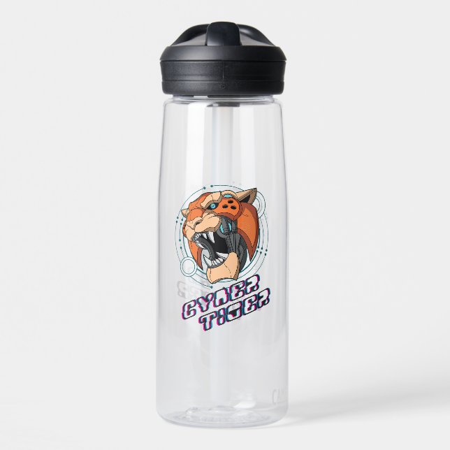 Bouteille D'eau Cyber Tiger | (Avant)