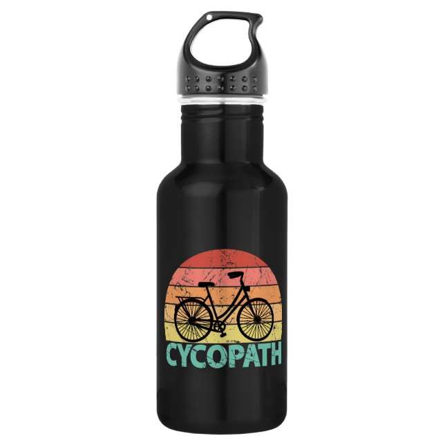 Bouteille D'eau Cycopath amusant vélo (Devant)