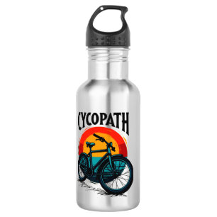 Bouteille D'eau Cycopath : Vélo énergétique avec le soleil couchan