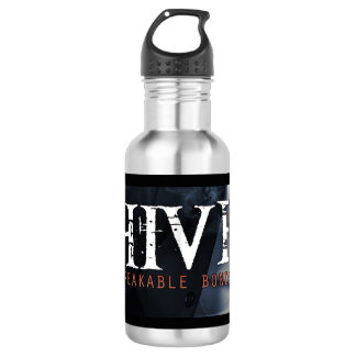 Bouteille d'eau d'acier inoxydable de frisson