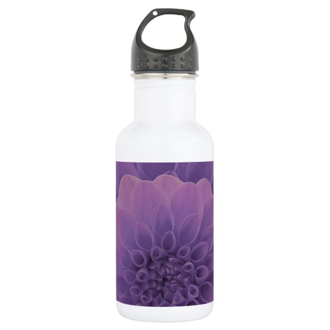 Bouteille D'eau Dahlia violet (Devant)