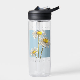 Bouteille D'eau Daisy Flowers Beauté Slogan