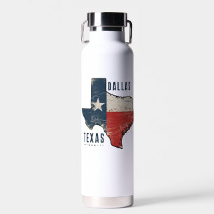 Bouteille D'eau Dallas Texas State Map Indicateur