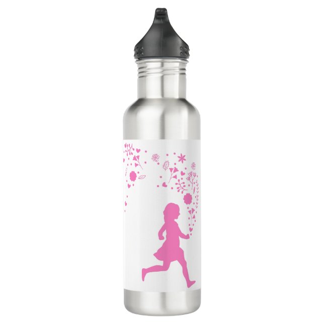 Bouteille D'eau Dame Rose. (Droite)