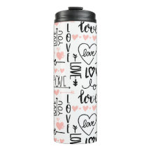 Bouteille d'eau d'amour