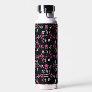 Bouteille D'eau Danseuse rose Motif Décor Maison