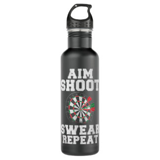 Bouteille D'eau Dart Dart fans Funny Darts Design Dartboard Dart L