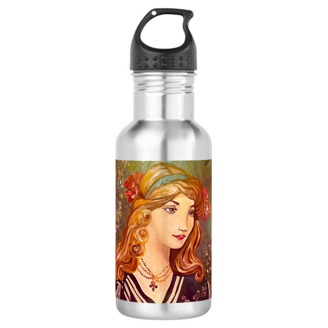Bouteille d'eau d'art originale (Devant)