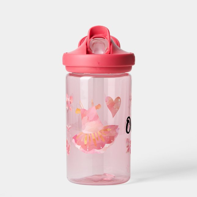 Bouteille d'eau de ballet | Cadeau Ballerina (Avant)