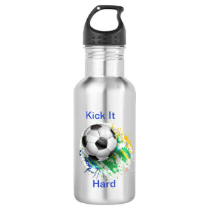 Bouteille d'eau de ballon de football de