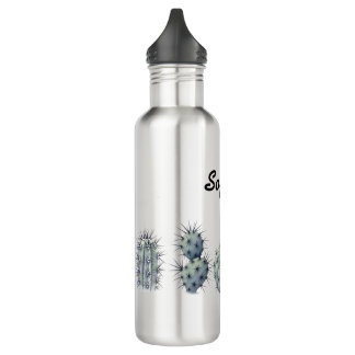 Bouteille d'eau de cactus