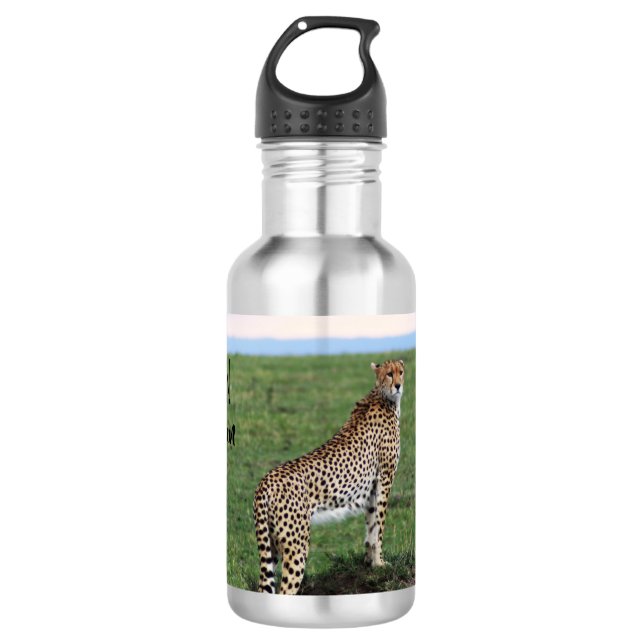 Bouteille d'eau de Cheetah (Devant)