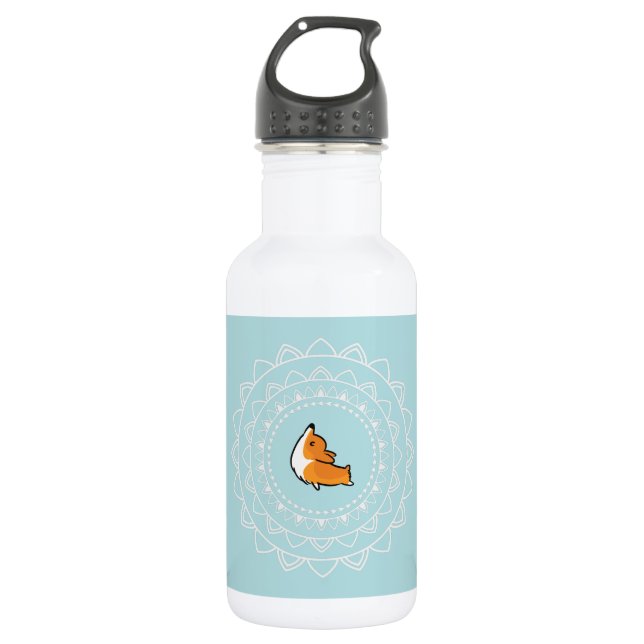 Bouteille d'eau de corgi de Namaste (Devant)
