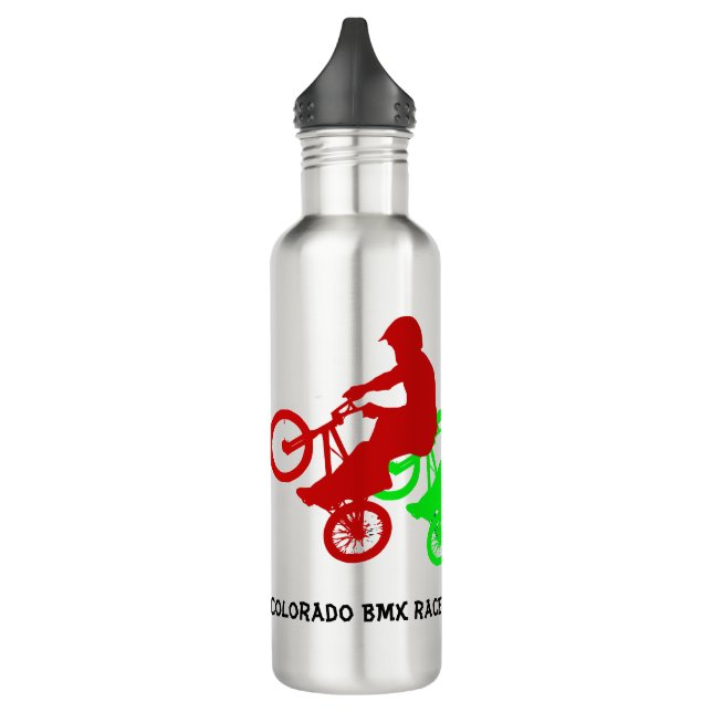 Bouteille d'eau de course de BMX (Gauche)