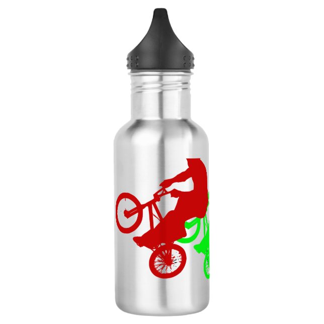 Bouteille d'eau de course de BMX (Gauche)