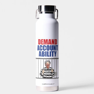 Bouteille d'eau de demande de responsabilité.2026