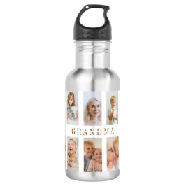 Bouteille d'eau de grand-mère personnalisée | Phot
