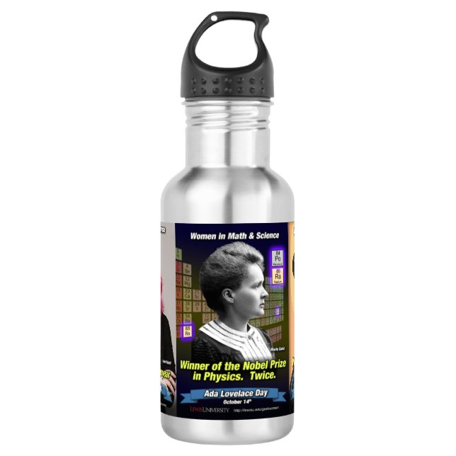 Bouteille d'eau de jour d'Ada Lovelace (Devant)