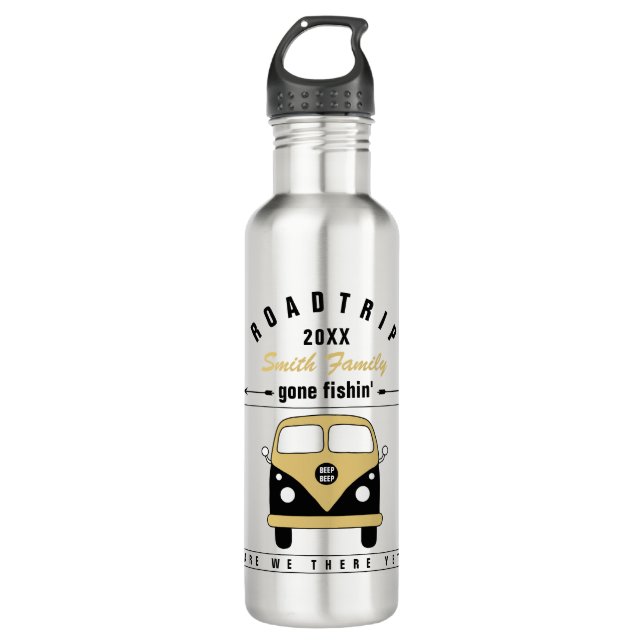 Bouteille d'eau de la route (Devant)
