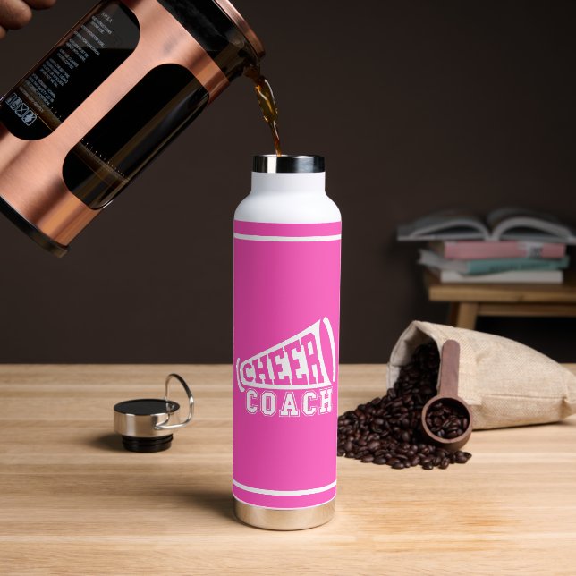 Bouteille d'eau de l'entraîneur (Café (pivoté))