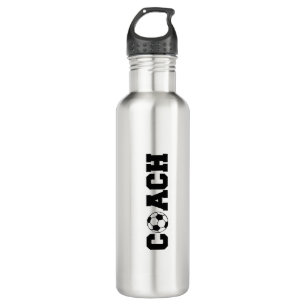 bouteille d'eau de l'entraîneur de football