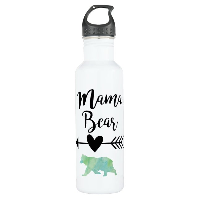 Bouteille d'eau de maman Bear (Devant)