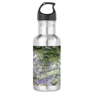 Bouteille d'eau de marche d'inspirations en bois