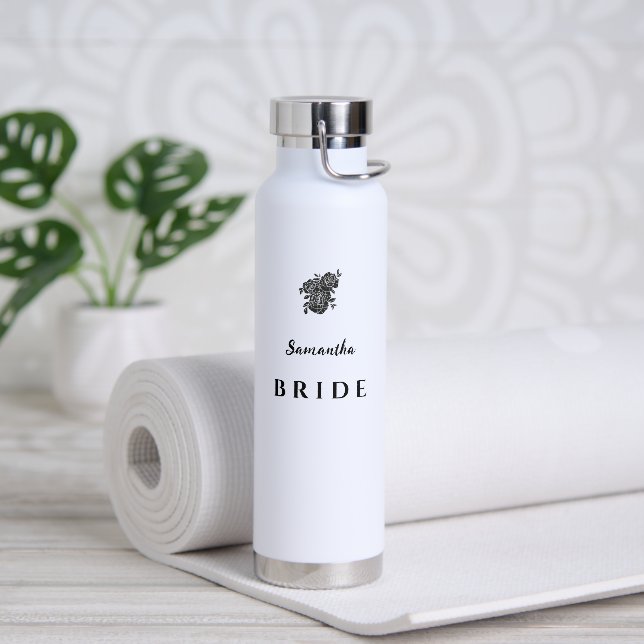 Bouteille d'eau de mariée (Yoga)