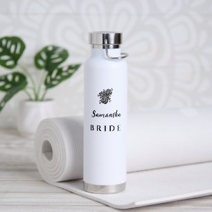 Bouteille d'eau de mariée