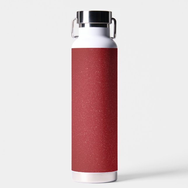 Bouteille d'eau de Parties scintillant rouge profo (Avant)