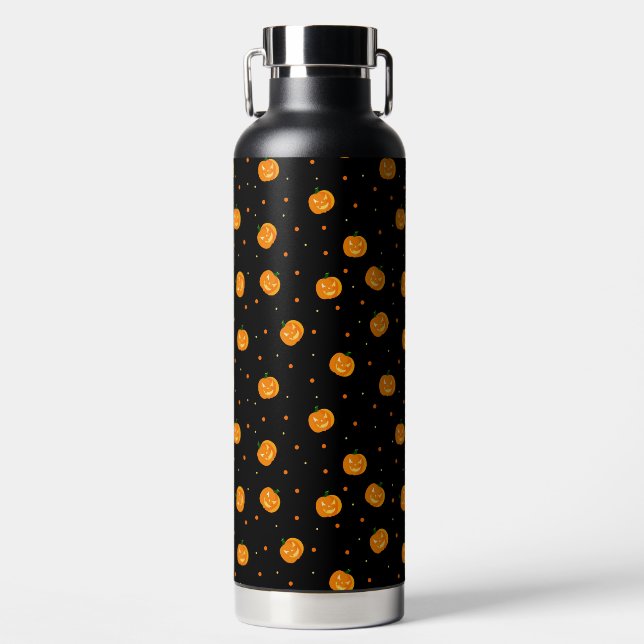 Bouteille d'eau de pluie citrouille (Avant)