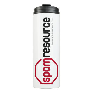Bouteille d'eau de ressource Spam