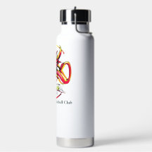 Bouteille d'eau de sport Équipe de pickleball Drag