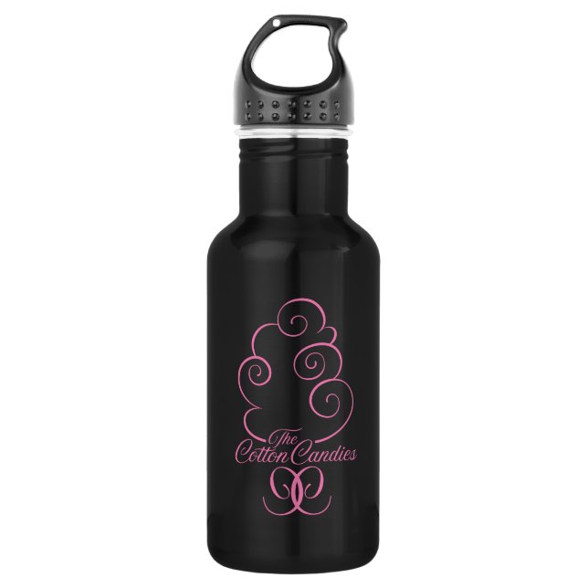 Bouteille d'eau de voyage de logo de cc avec le (Devant)