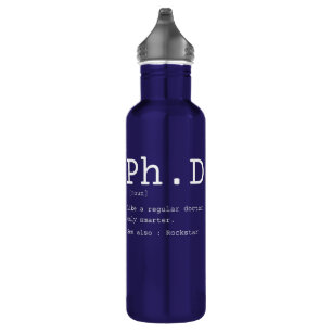 Bouteille D'eau Définition de doctorat philosophie docteur profess