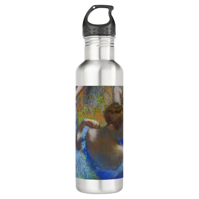 Bouteille D'eau Degas Blue Dancers Pastel Fine Art Masterpiece (Devant)
