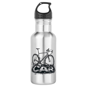Bouteille D'eau Des Vélos Sur Des Voitures