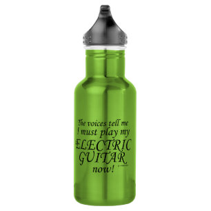 Bouteille D'eau Des voix de guitares électriques disent qu'elles d