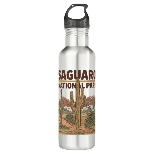 Bouteille D'eau Désert de Sonoran Parc national du Saguaro (Devant)