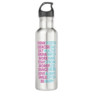 Bouteille D'eau Détecteur d'eau motivant